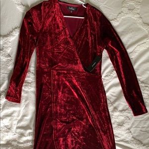 Lulu’s Velvet Dress